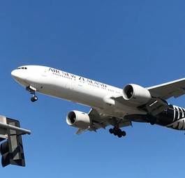 Boeing 777 von Air New Zealand: Die Fluglinie flog damit früher zwischen Los Angeles und London.