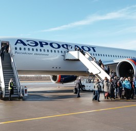 Flieger von Aeroflot: Nicht alle sind in China erwünscht.