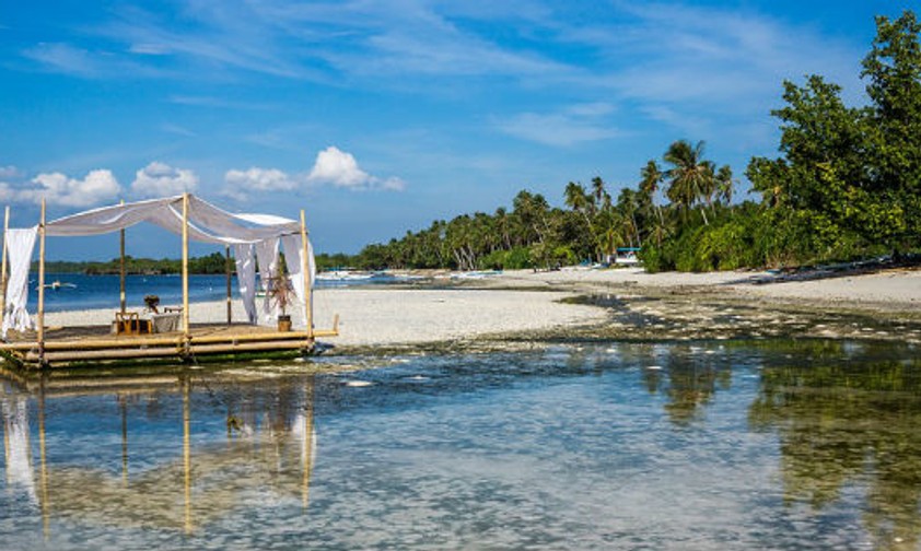 Strand auf Boracay: Die Insel leidet unter zu viel Tourismus.