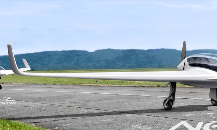 Horten Aircraft: Visualisierung der Horten NG2. 