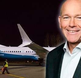 Boeing-Chef David Calhoun: Geht Ende des Jahres.