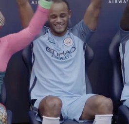 Fliegend fit mit Manchester City