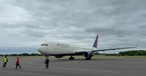 Flug DL9994 kam am Mittwoch (3. Juni) aus Atlanta.