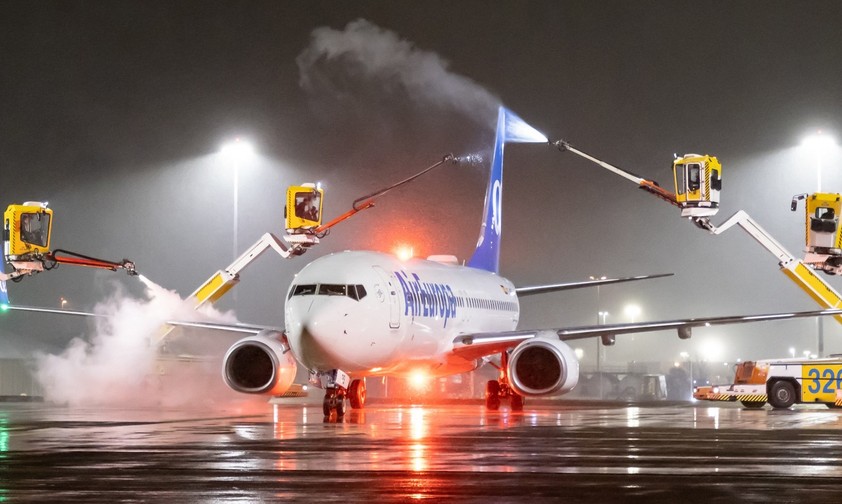 air europa enteisung amsterdam schiphol