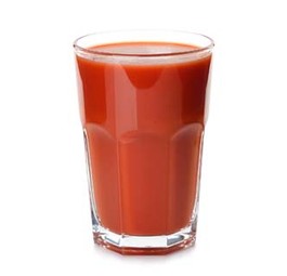 Tomatensaft: Über den Wolken muss die Geschmacksfreiheit wohl grenzenlos sein.