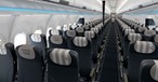 Erster Blick in die Kabine: Die Business Class im neuen Airbus A320 Neo von Condor.