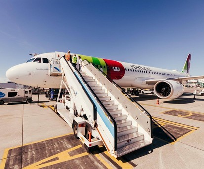 Airbus A321 LR von Tap: Ab jetzt regelmäßig über dem Atlantik unterwegs.