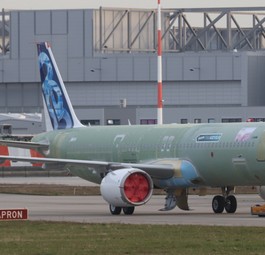 Erster Airbus A321 XLR macht sich bereit für Erstflug
