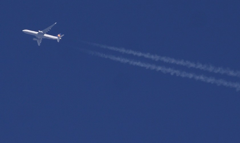 Airbus A330 of Lufthansa: Turned back over Romania.