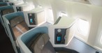 Business Class des KLM-A350: Am Anfang noch nicht im Verkauf.