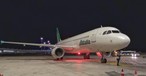 Der Airbus A320 mit dem Kennzeichen EI-DSV absolvierte den letzten Flug von Alitalia.