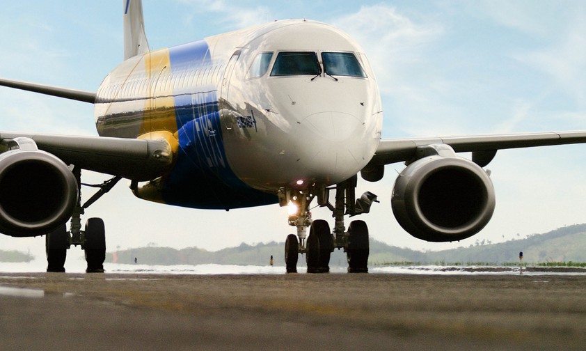 Embraer E195: Bislang nur als Passagierflieger.
