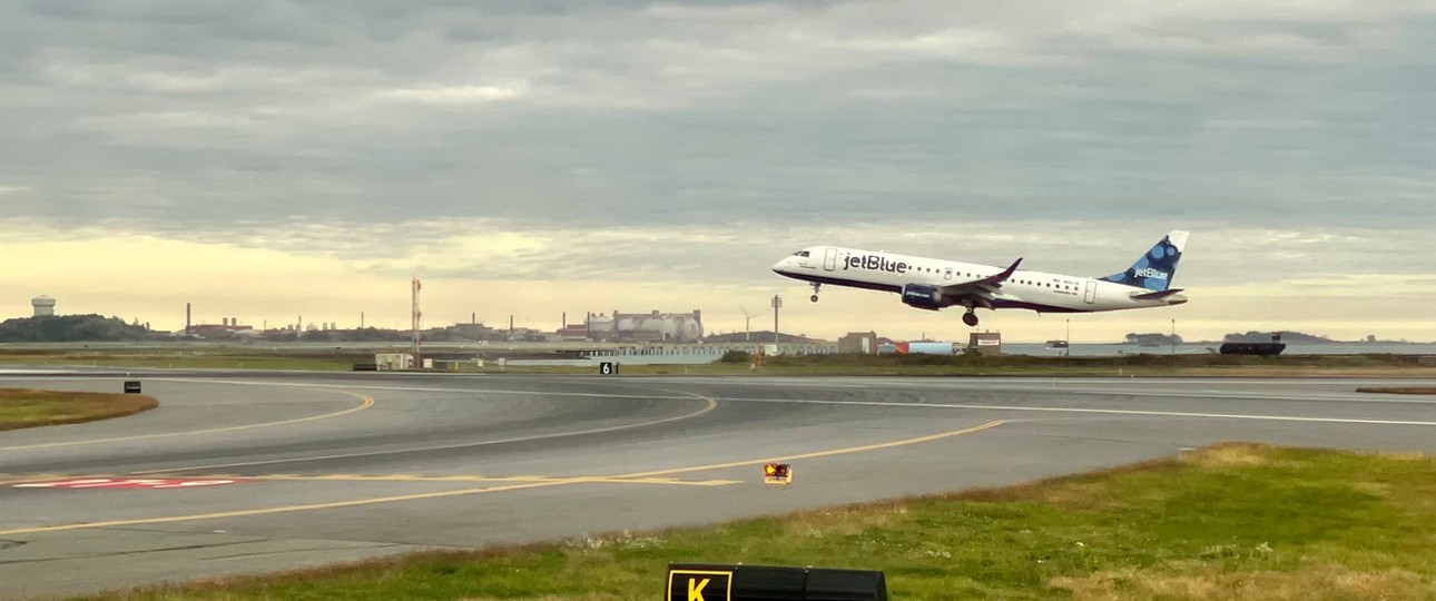 Embraer E190 von Jetblue in Boston: Heikler Zwischenfall.