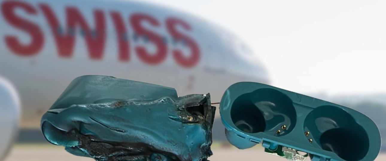 Airbus A330 von Swiss und die verschmorte Kopfhörer-Box: Zunächst war der Grund für den Rauch unbekannt.