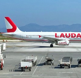 Airbus A320 von Lauda: Jets werden bereits verlegt.