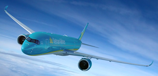 Airbus A350 von Vietnam Airlines: Kommendes Jahr häufiger in Frankfurt zu Gast.