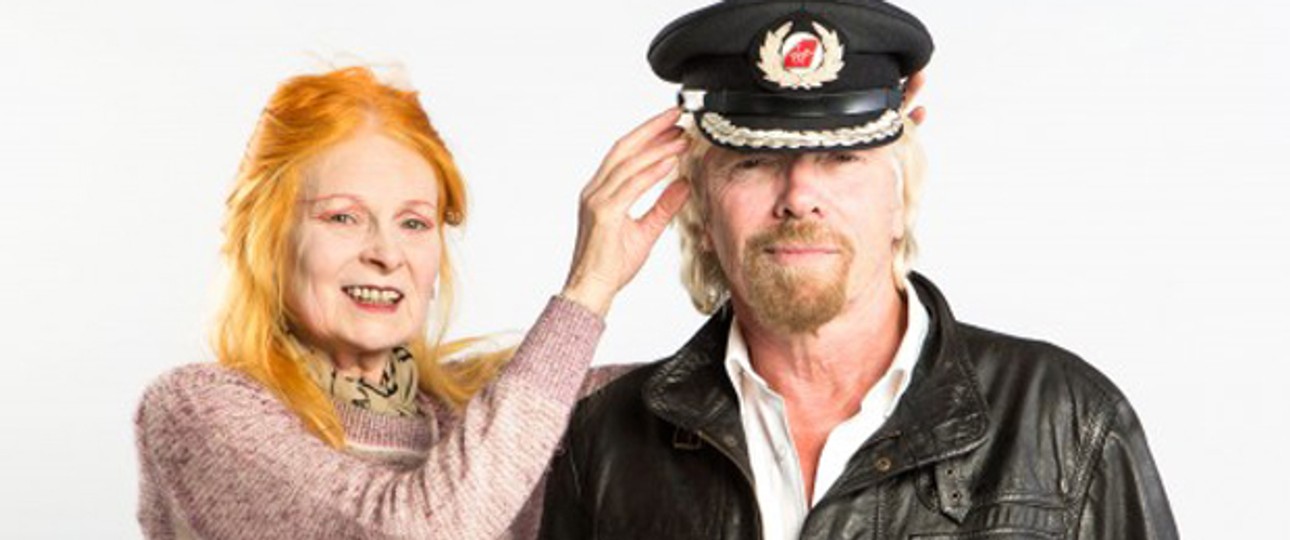 Vivienne Westwood und Richard Branson: Kennen sich bestens.