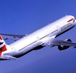 A321 von British Airways: Hatte Probleme mit den Pitot-Sonden.