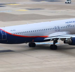 Flugzeug von Aeroflot: Keine Verbindungen mehr nach Großbritannien.