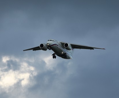 Eine Antonov An-148: Die Maschine hat jetzt zwei Zulassungsdokumente.