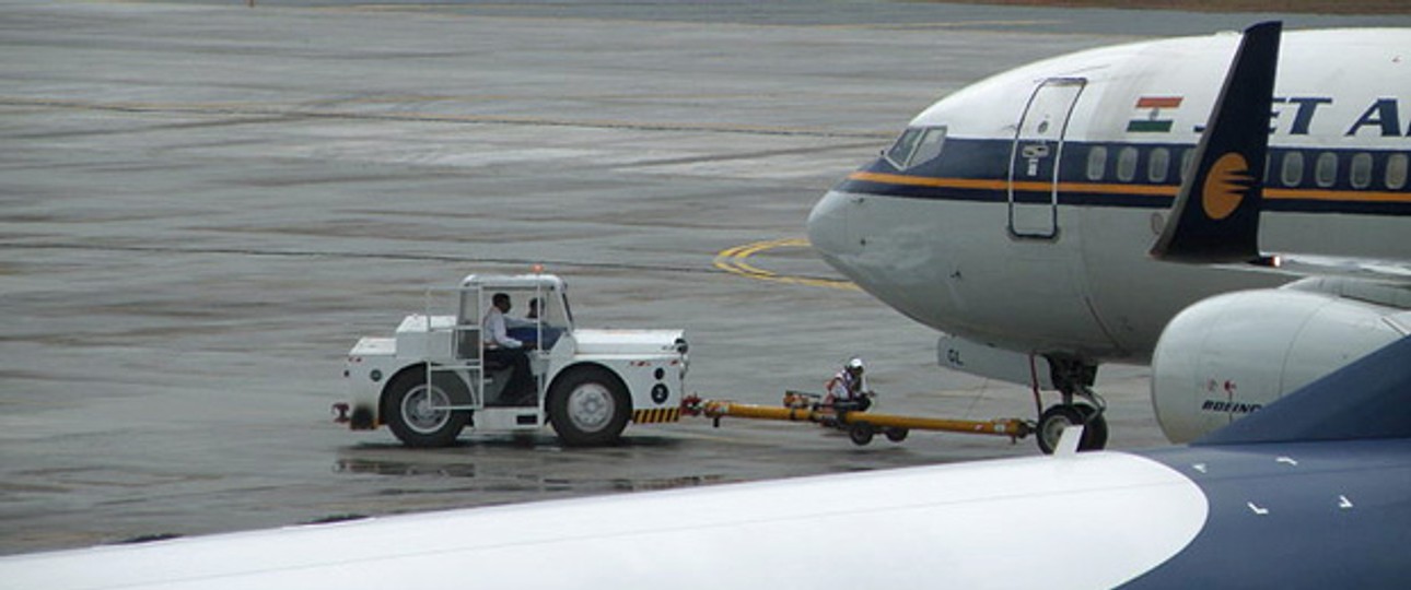 Flieger von Jet Airways: Der Konkurrenz Marktanteile wegschnappen.