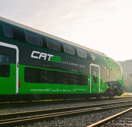 Der neue CAT City Airport Train: Ab Herbst 207 unterwegs.