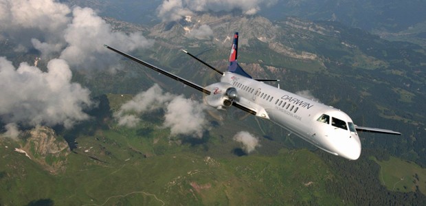 Saab 2000 von Darwin Airline: Bald Zuwachs für die Flotte.