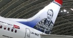 Boeing 737 Max 8 von Norwegian mit dem Kennzeichen LN-BKE: Nicht im heimischen Hangar, sondern in Shiraz.