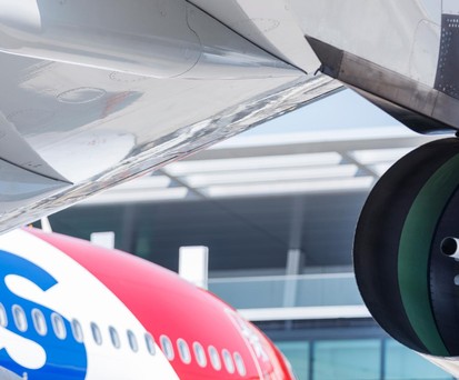 Ein Airbus A340 von Edelweiss: Einer saß in Mexiko fest.