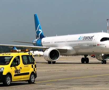 Airbus A321 LR von Air Transat: Berlin wird ein neues Sommerziel der Airline.