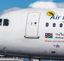 Airbus A319 von Air Namibia: Umgerechnet 9,8 Millionen Euro an Staatshilfen gefordert.