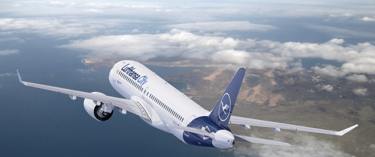 Airbus A220-300 von Lufthansa City Airlines: Die ersten Flüge starten im Januar.