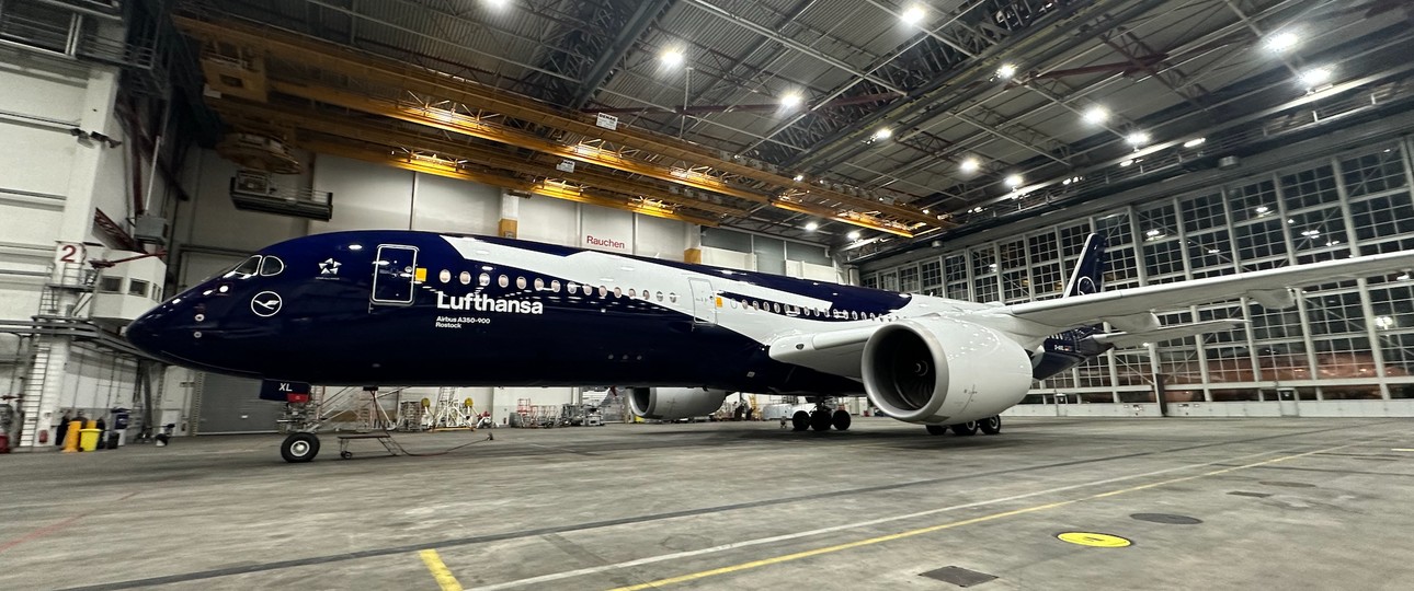 Airbus A350 D-AIXL: Ist in der Heimat angekommen.