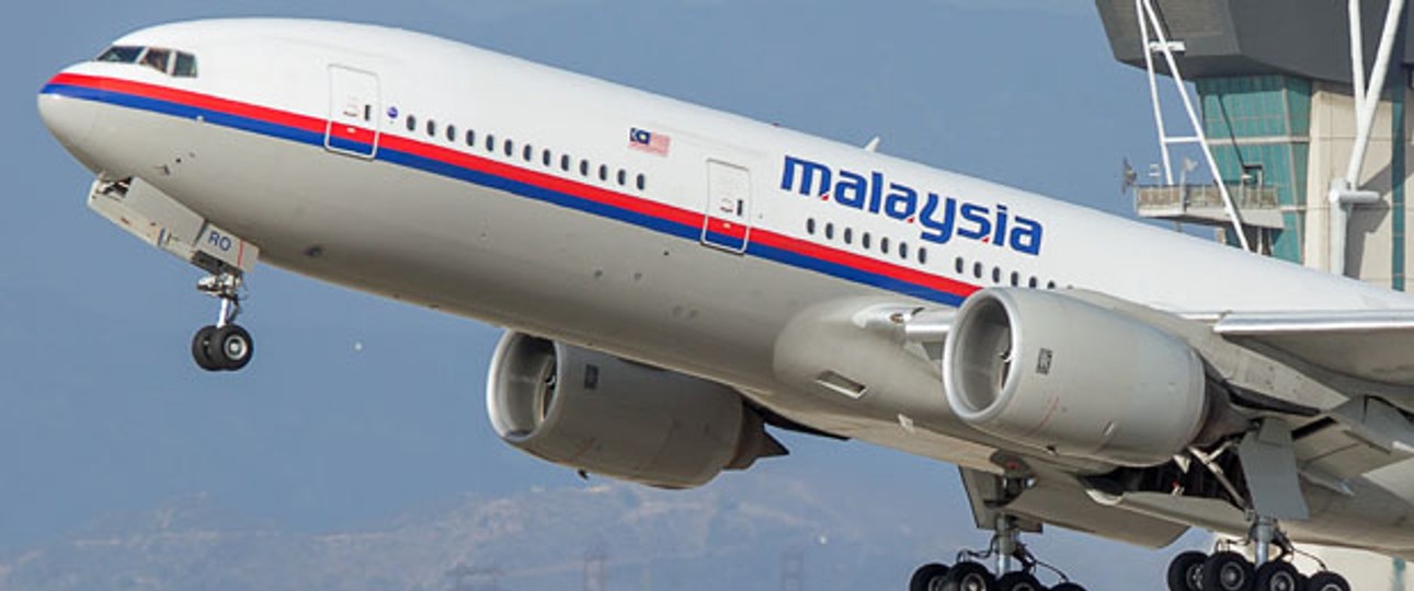 Die Boeing 777 von Malaysia Airlines: Suchte man am falschen Ort?