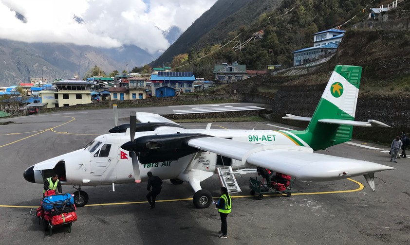 De Havilland DHC-6-300 Twin Otter von Tara Air: Die Fluggesellschaft bleibt am 1. März am Boden.
