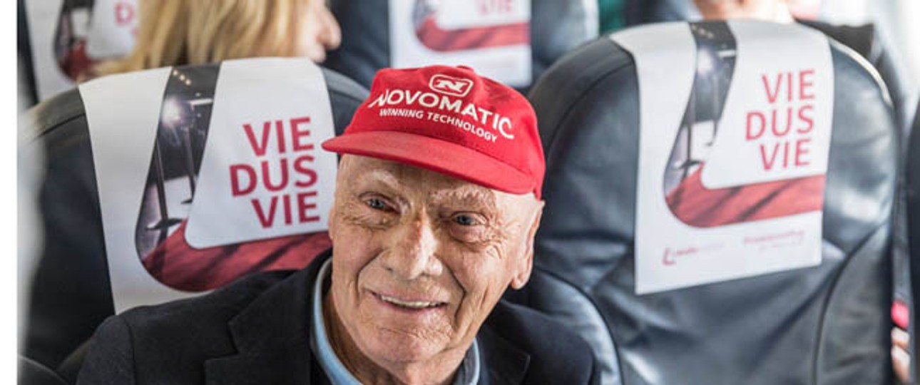 Niki Lauda: Er hat sein Start-up an Ryanair verkauft.