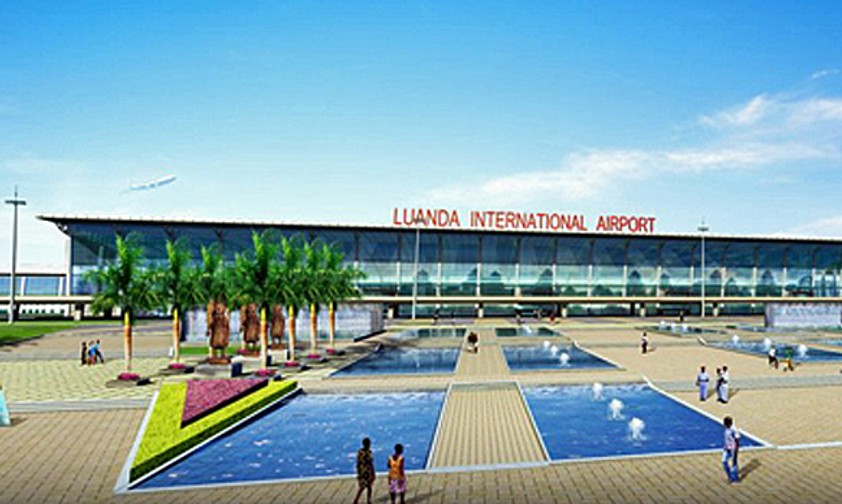 Modellzeichnung des neuen Flughafens: Geplant für 13 Millionen Passagiere.