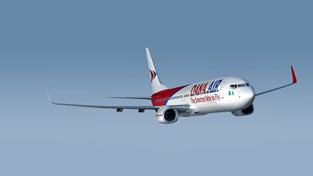 Mit einem modernen Flieger zeigt sich Dana Air im Netz: Flotte besteht aber aus alten MD83.