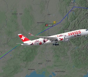 swiss airbus a350 auslieferung