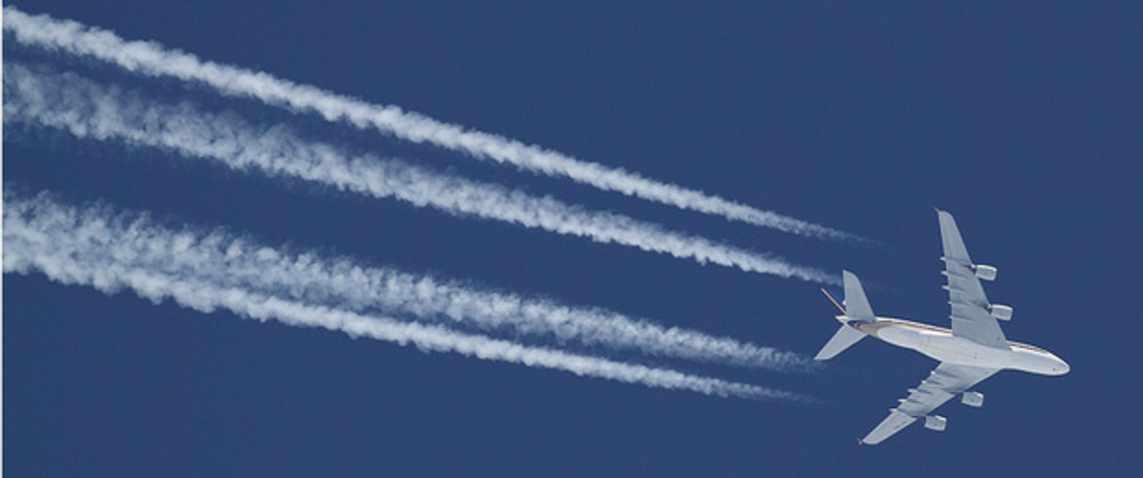 A380 im Anflug: Kann ziemlich laut sein.