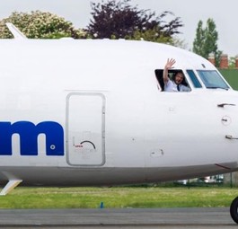 Fokker 50 von VLM Airlines: Bald könnten größere Flieger zur Flotte gehören.