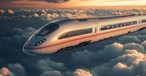Fliegender Hochgeschwindigkeitszug: Eine Fantasie, aber faktisch oft schon Realität.