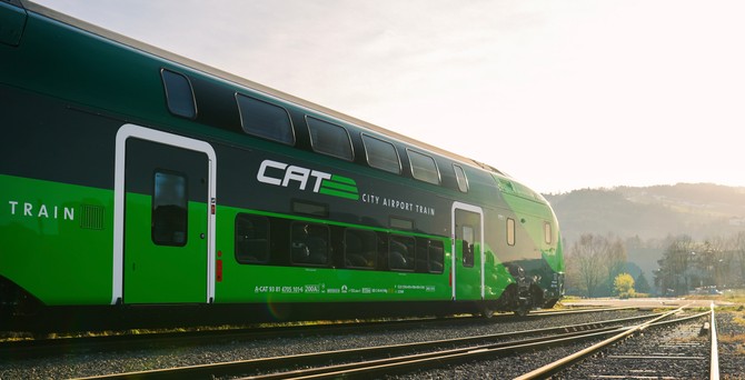Der neue CAT City Airport Train: Ab Herbst 207 unterwegs.