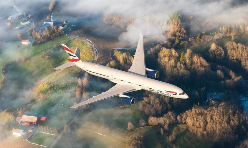 Flieger von British Airways: Soll bald auch mit Kerosin betankt werden, das einst mal Müll war.
