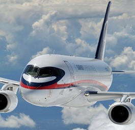Sukhoi-Superjet: Erst seit 2011 im Einsatz.