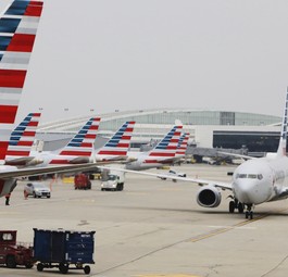 Flieger von American Airlines: Der Wintersturm setzte der Airline hart zu.