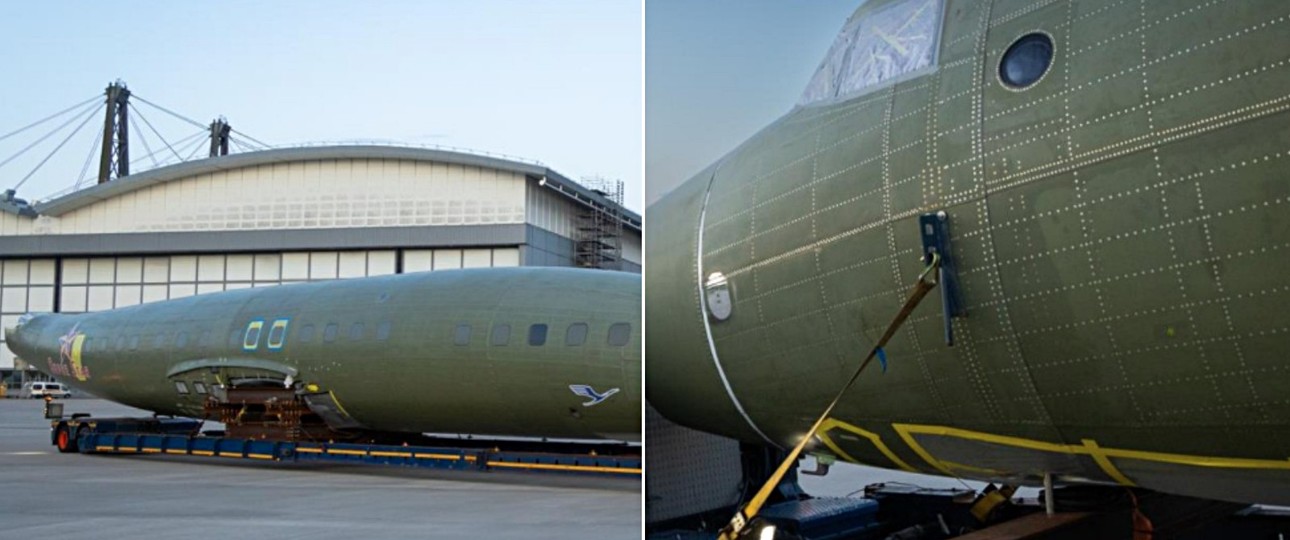 Lufthansas Super Star: Muss extrem niedrig transportiert werden.