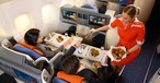 Essen in der Business Class von Aeroflot: Auf Seychellen-Flügen nur noch in der Lunchbox.