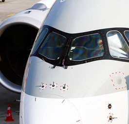 Hier herrschte Verwirrung: Cockpit eines Qatar Airways Airbus A350