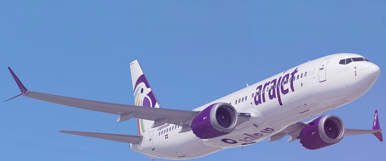 Boeing 737 Max 8 in den Farben von Arajet: Flüge in die Region - und weiter.